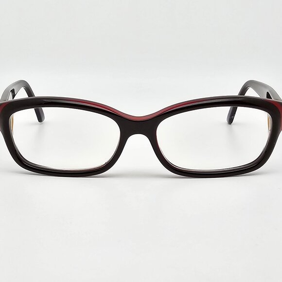 Gucci GG3607 7EH Brown Red Yellow Gold Eyeglasses Frame w/ Case Italy 52-15-140 - Picture 2 of 16